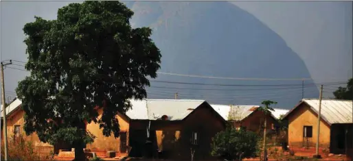  ??  ?? Police barracks at Jibi