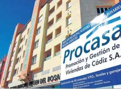  ?? D.C. ?? Imagen de archivo de una promoción de Procasa en Cádiz.