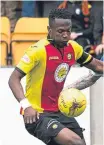  ??  ?? Abdul Osman: fired in Partick’s winner to clinch second victory of the week for the Jags.