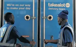  ?? Picture: Supplied ?? Takealot workers get ready for the big day.