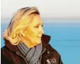  ?? ?? Wieder eine Kandidatin für die Stich‐ wahl: Marine Le Pen.