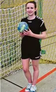  ??  ?? Handballsp­ielerin Ramona Bscheider