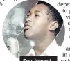  ??  ?? Soul legend Sam Cooke