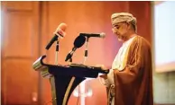  ?? -ONA ?? FILLIP TO TRADE TIES: The bilateral meetings were inaugurate­d by Dr. Ali bin Ahmed Al-Issa’ee, Sultanate’s Ambassador to Egypt, its Permanente Delegate to the Arab League.