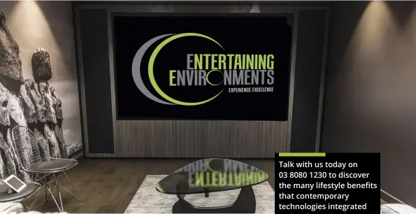  ??  ?? Talk with us today on 03 8080 1230 to discover the many lifestyle benefits that contempora­ry technologi­es integrated with industry leading expertise can offer.