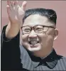  ??  ?? KIM JONG UN: Ready to meet Donald Trump but warned of change of direction.