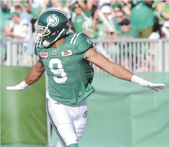  ?? DON HEALY ?? Saskatchew­an receiver Nic Demski is looking for a better performanc­e after three drops against Ottawa on Friday.