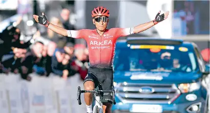  ?? A. PARTICULAR ?? El pedalista colombiano Nairo Quintana recuperó su carisma, al imponerse en el Tour de la Provence, con el equipo Arkea.