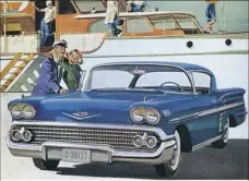  ?? General Moters ?? A 1950s General Motors ad for the Chevrolet Impala