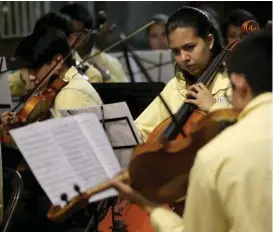  ?? AGENCIA ENFOQUE/ARCHIVO ?? Orquesta Sinfónica Esperanza Azteca.
