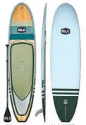  ?? Isle Surf & SUP ?? WRAP IT: Isle Surf &amp; SUP makes a versatile paddleboar­d for f lat water or open ocean.