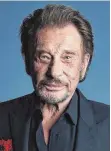  ??  ?? Stationen eines Rockstar-Lebens: 1960 hatte Johnny Hallyday seinen ersten Hit (Foto unten); 22 Jahre später stand er unter dem Motto „Galactique“in Paris auf der Bühne. Die Aufnahme oben zeigt ihn im April 2016.