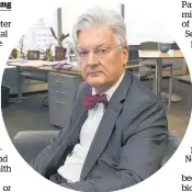  ?? Picture / Mark Mitchell ?? Peter Dunne says NZ should be an independen­t republic within the Commonweal­th.