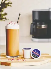  ?? KEURIG ?? It’s that time of year to create specialty coffee drinks when entertaini­ng.