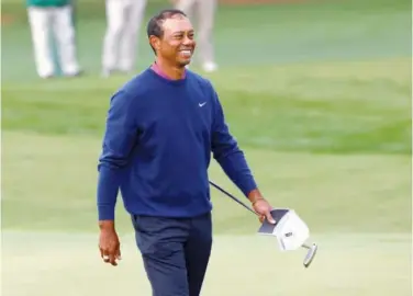  ?? File ?? ↑
A series of surgeries have left Tiger Woods’ future in limbo after the fatal accident.