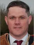  ??  ?? Outgoing Mayor Cllr Ger Carthy.