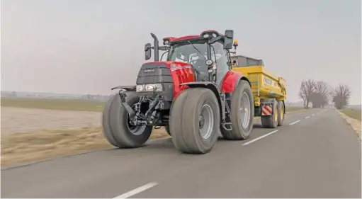  ?? CNH INDUSTRIAL ?? Tractors manufactur­ed at Case IH‘s St Valentin plant in Austria now have extra-strong paintwork with a higher gloss finish that resists damage.