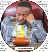  ?? ?? Mayor Mafume