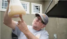  ?? — Brocklamat­ion Films photo ?? Brewmaster Dan Sundstrom of Ten Mile Brewing is featured in the documentar­y ‘Brewmance.’