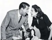  ?? ?? Cary Grant and Rosalind Russell.