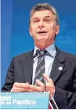  ?? REUTERS ?? Mauricio Macri