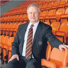  ??  ?? Dundee United chairman Mike Martin.