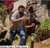  ?? ?? Nicolas Cage y Pedro Pascal.