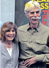  ??  ?? sam elliot y Katherine Ross fueron invitados de honor