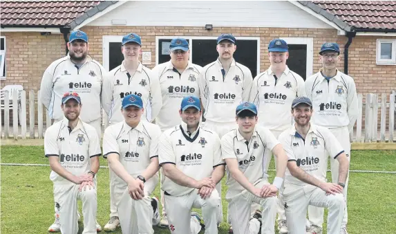  ?? ?? The Orton Park team beaten by Bourne seconds in the South Lincs Championsh­ip.