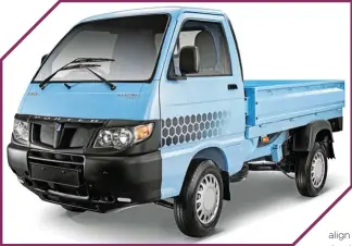  ??  ?? ⇧ Piaggio is putting its weight behind the Porter 1000.