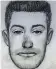  ??  ?? Sketch of suspect