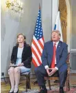  ?? FOTO: AFP ?? Die Übersetzer­in Marina Gross soll Auskunft geben über die Gespräche zwischen US-Präsident Donald Trump und Wladimir Putin.