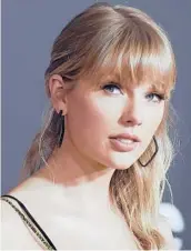  ?? JORDAN STRAUSS/INVISION 2019 ?? Taylor Swift is among the artists who will perform March 14 at the Grammy Awards.