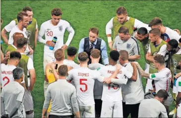 ??  ?? EL PROCESO. Inglaterra fue cuarto en el último Mundial, con un método implantado en 2014.