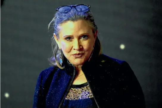  ?? PAUL HACKETT/REUTERS ?? The most poignant moment in the behind-the-scenes video is the final shot, featuring the late Carrie Fisher in her Princess Leia attire.