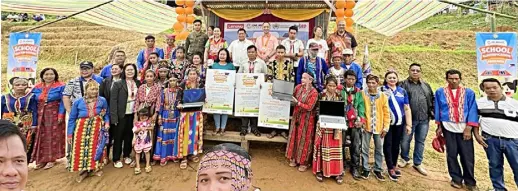  ?? ?? ONE Meralco Foundation formally turns over the solar PV systems to three off-grid mountain schools in Sultan Kudarat.