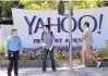  ?? ASSOCIATED PRESS ?? Yahoo says 500 million accounts have been stolen in a massive security breakdown, the latest setback for the beleaguere­d company.