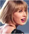  ??  ?? Taylor Swift