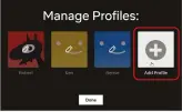  ?? ?? Add profiles for all household members who share your Netflix account