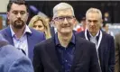  ?? Photograph: Scott Morgan/Reuters ?? Apple CEO Tim Cook regularly attends the Berkshire Hathaway annual meeting.