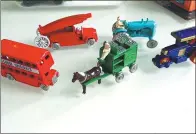  ?? PROVIDED TO CHINA DAILY ?? A retro set of Matchbox’s early car toys.