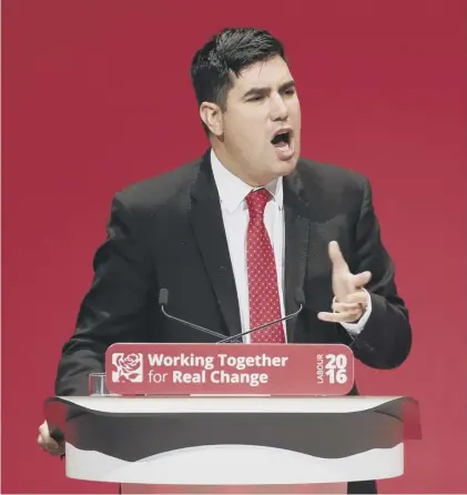  ??  ?? 0 Shadow justice secretary Richard Burgon would not answer whether he would support illegal strike action