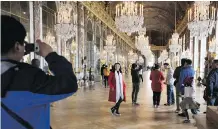  ?? AMR NABIL/ THE ASSOCIATED PRESS ?? Travel expert Rick Steves says he once arrived late at The Hall of Mirrors in Versailles and had it to himself.