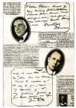  ?? (Democrat-Gazette photo illustrati­on) ?? Handwritin­g samples from Warren G. Harding and James M. Cox appeared in the Sept. 12, 1920, Arkansas Gazette.