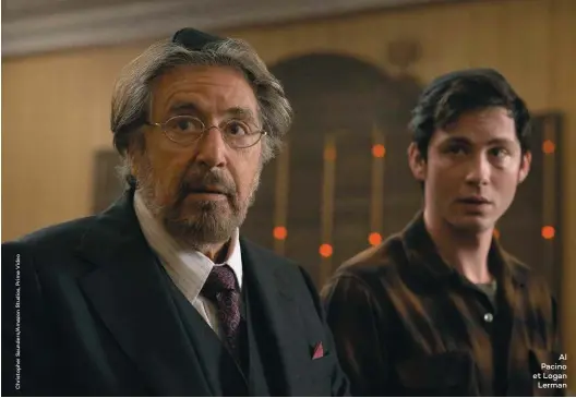  ??  ?? Al Pacino et Logan Lerman