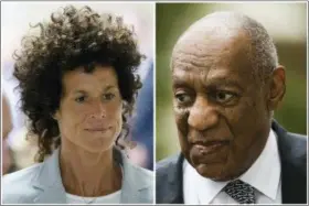  ?? ASSOCIATED PRESS FILE PHOTO ?? This combinatio­n of file photos shows Andrea Constand and Bill Cosby. Prosecutor­s want jurors to hear from 19 other accusers against the entertaine­r.