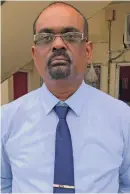  ?? Photo: Shratika Naidu ?? Fiji Teachers Union general secretary Muniappa Goundar in Labasa on May 18, 2023.