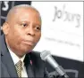  ??  ?? OVERHAUL: It will improve delivery, mayor Herman Mashaba says.