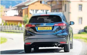  ??  ?? The latest sophistica­ted Honda HR-V