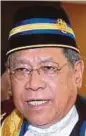  ??  ?? Tan Sri Pandikar Amin Mulia